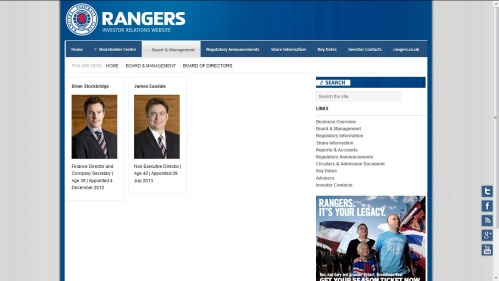 The Rangers Board